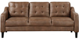 LAQUINTA Brown Sofa & Loveseat