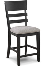 LAZLO Black 5 Piece Counter Set with Lazy Susan