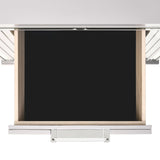 LEACREST White 63" Wide x 84" Height Vanity Set with LED's