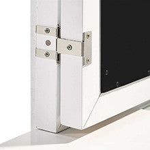 LEACREST White 63" Wide x 84" Height Vanity Set with LED's