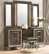 LEACREST Copper 63" Wide Vanity with LED's