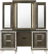 LEACREST Copper 63" Wide Vanity with LED's