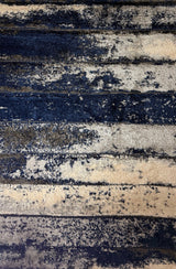 LEGION Dark Blue 5' x 8' Luxury Area Rug