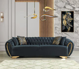 LEINA Green Velvet Sofa & Loveseat