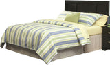 LEONE Black 45" Height Headboard