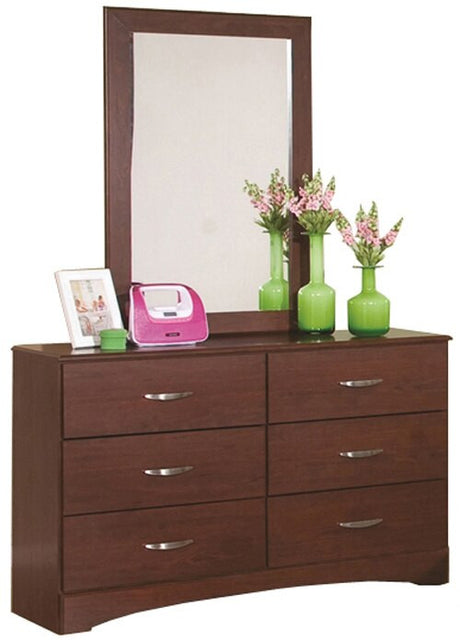 LEONE Brown Bedroom Set