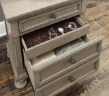 LETY Gray Platform Storage Bedroom with Hidden Drawers