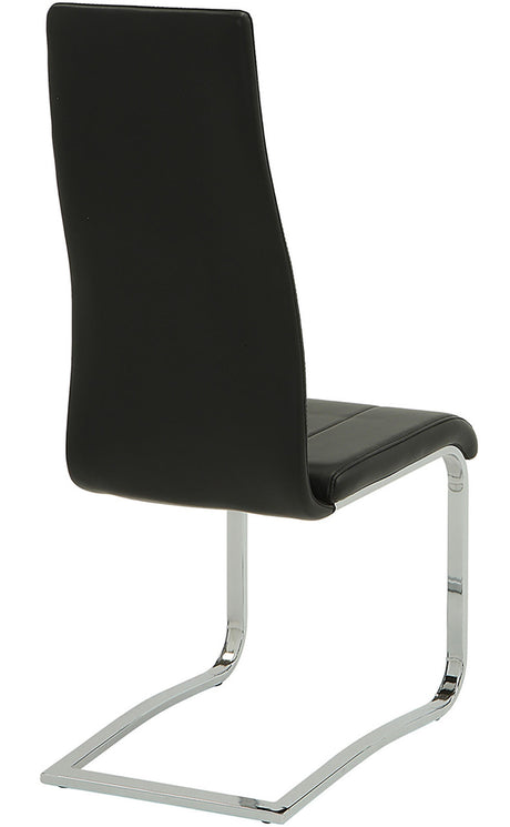 LEXANI Black 17" Wide Dining Chair