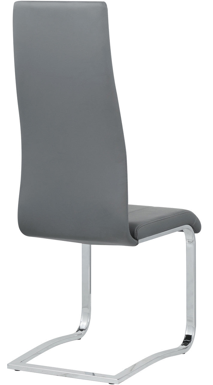 LEXANI Gray 17" Wide Dining Chair