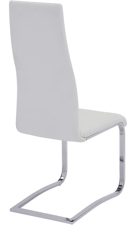LEXANI White 17" Wide Dining Chair