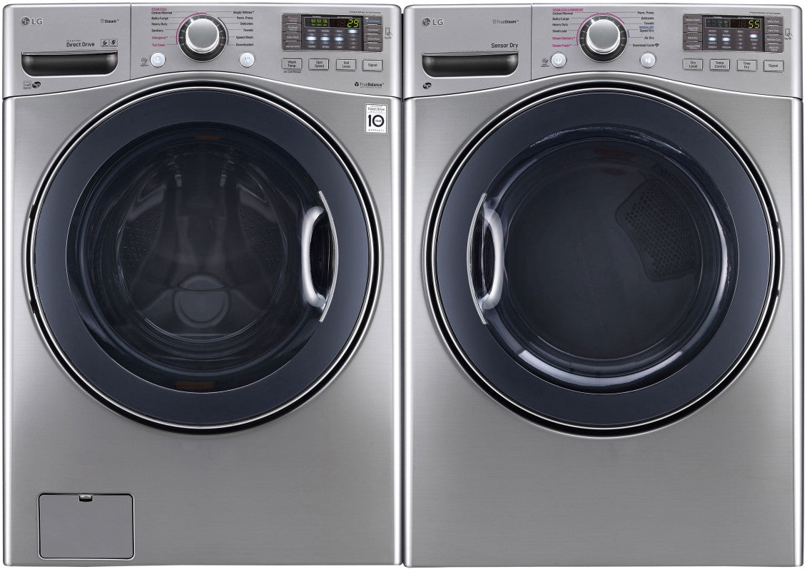 LG Graphite 4.5 cu. ft. Ultra Large Capacity TurboWash Washer