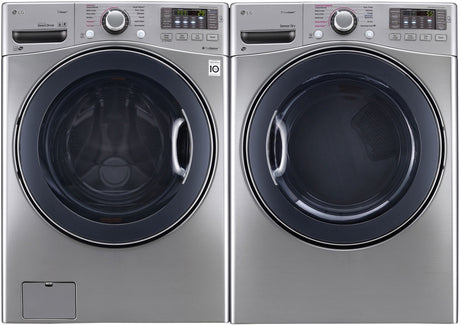 LG Graphite 4.5 cu. ft. Ultra Large Capacity TurboWash Washer