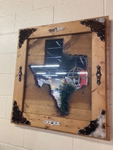 LLANOS 30" Wide Texas Wall Mirror