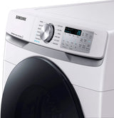 LMAX F23 White Front Load 4.5 cu. ft. Washer & 7.4 cu. ft. Electric Dryer Set with Stackable Kit