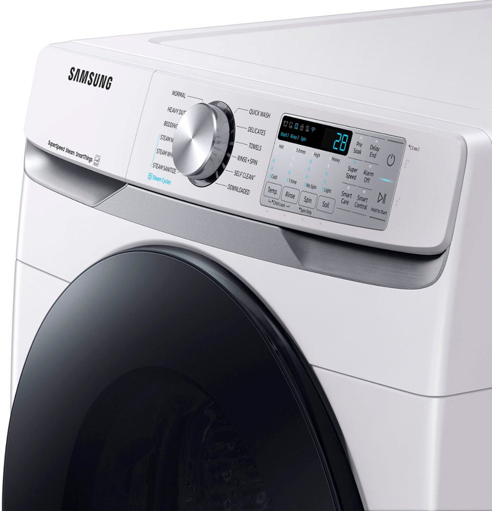 LMAX F23 4.5 cu. ft. Front Load Washer in White
