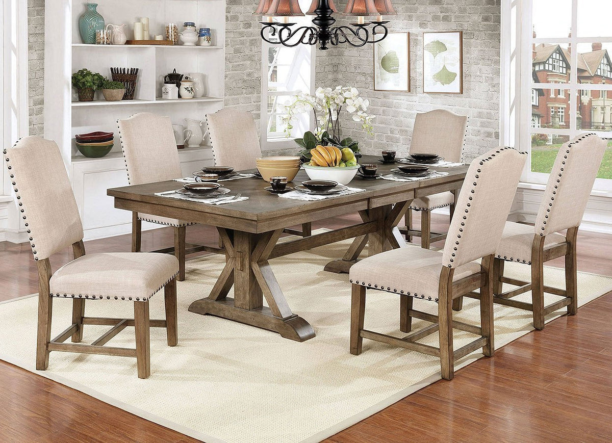 LOCHLAKE 7 Piece Dining Set