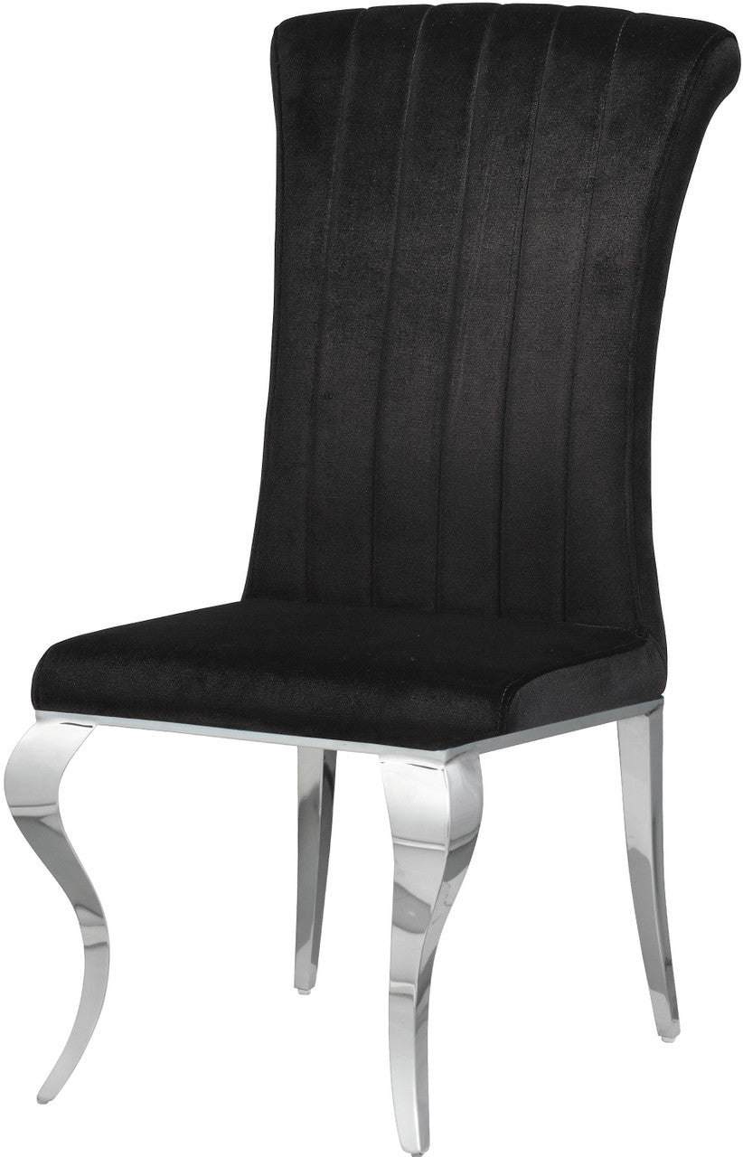 DARLA Black 19" Wide Dining Chair
