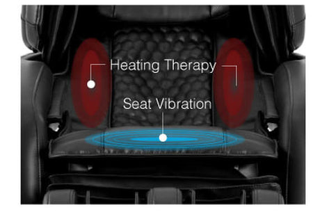 LS Pro Black Zero Gravity Heated Massage Chair