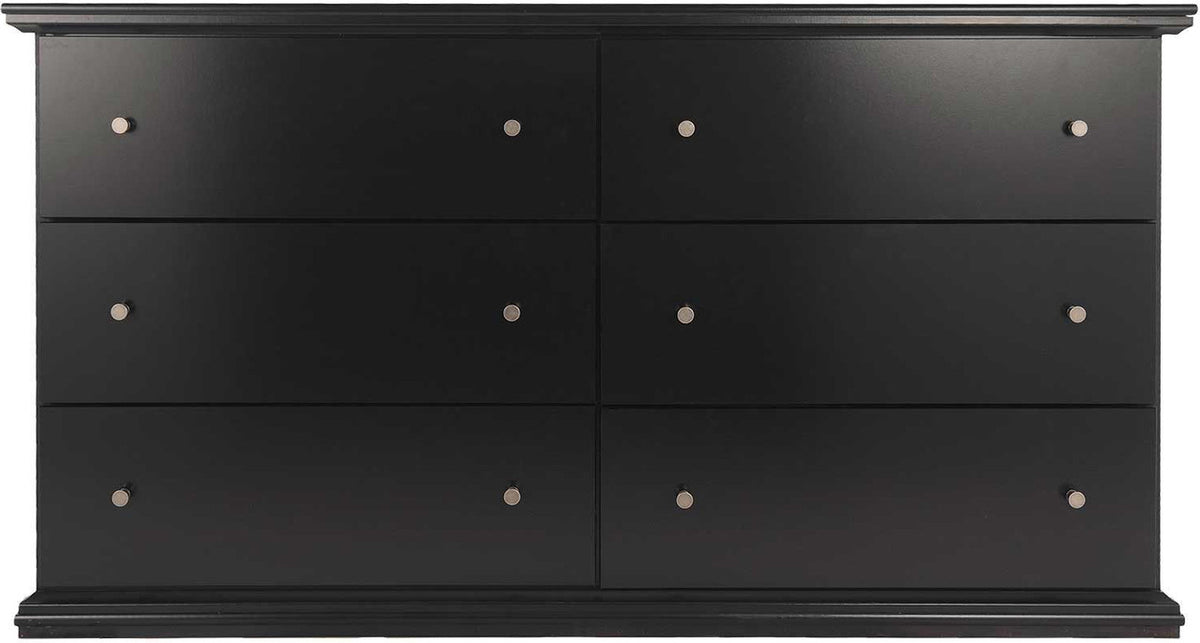 LUCIA Black 63" Wide x 34" Height Dresser