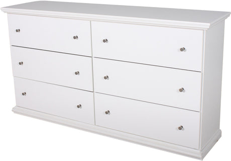 LUCIA White 63" Wide x 34" Height Dresser
