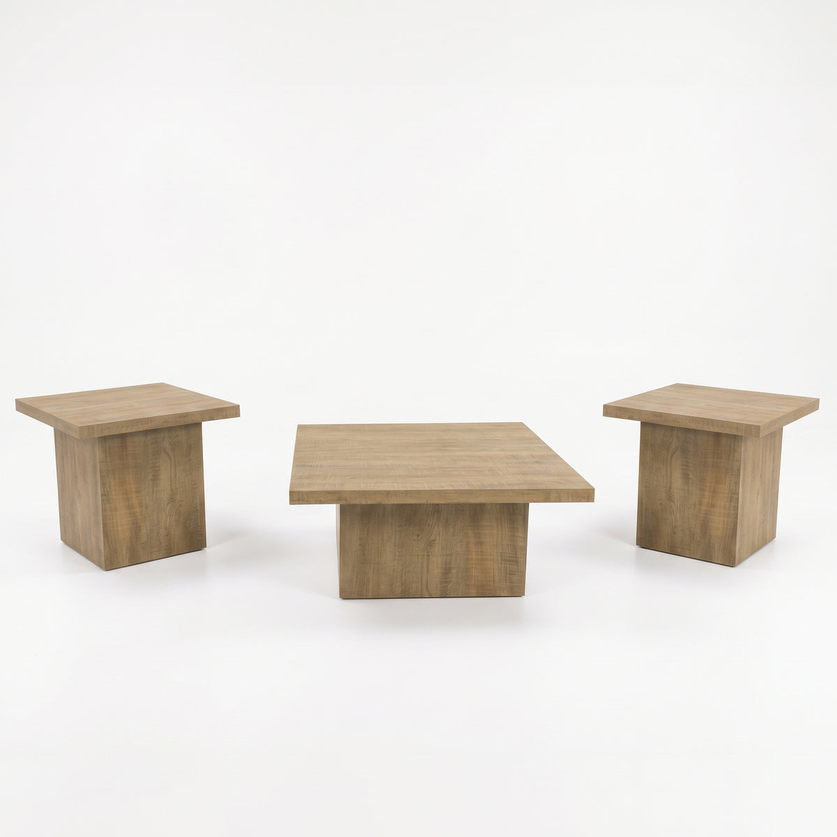LUCILLE Mango 3 Piece Table Set