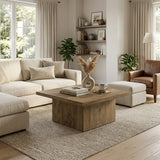 LUCILLE Mango 36" x 36" Coffee Table