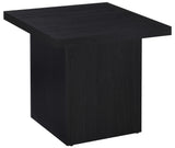 LUCILLE Black 3 Piece Table Set