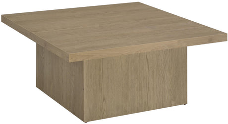 LUCILLE Latte 36" x 36" Coffee Table