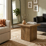 LUCILLE Mango 24" x 24" End Table