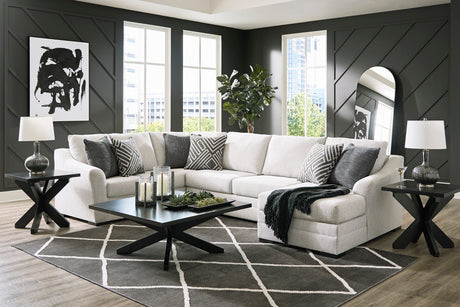LUFKIN Taupe 141" x 92" Oversized Sectional