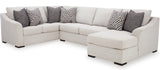 LUFKIN Taupe 141" x 92" Oversized Sectional