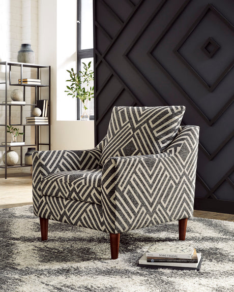 LUFKIN Charcoal 35" Wide Accent Arm Chair