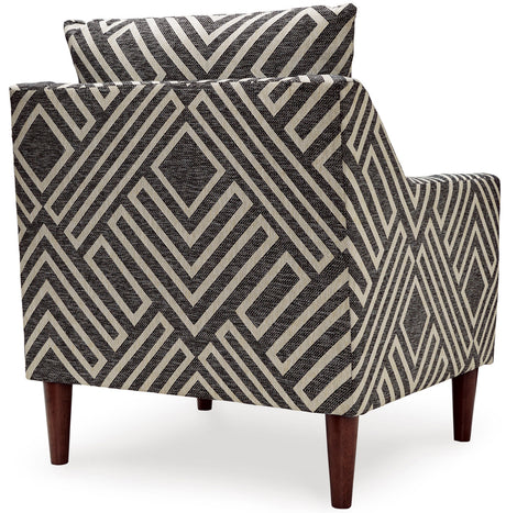 LUFKIN Charcoal 35" Wide Accent Arm Chair
