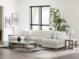 LUXEMBURG Alloy 182" x 67" Modular Double Chaise Sectional