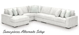 LUXEMBURG Alloy 174" x 133" Modular Sectional with Chaise