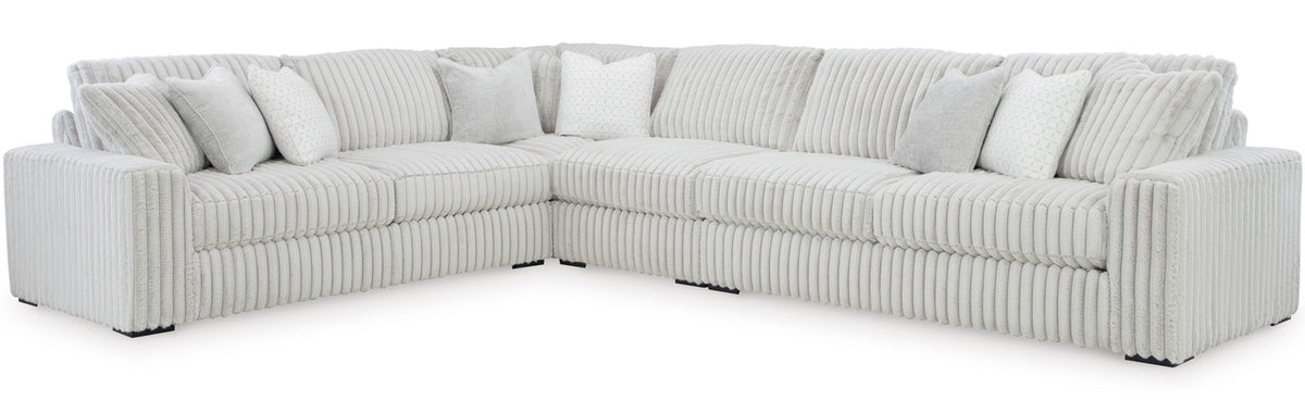 LUXEMBURG Alloy 172" x 133" Modular Sectional without Chaise