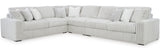 LUXEMBURG Alloy 172" x 133" Modular Sectional without Chaise