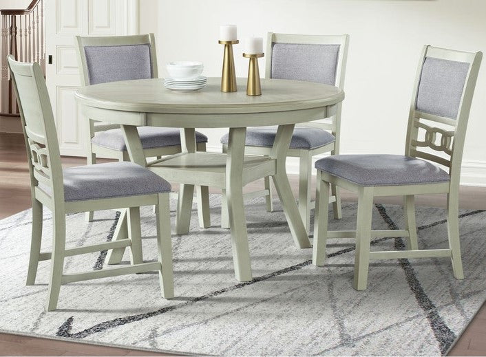 LABONZ Off-White 5 Piece Dining Set