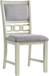 LABONZ Off-White 5 Piece Dining Set
