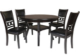 LABONZ Espresso 48" Wide Dining Table