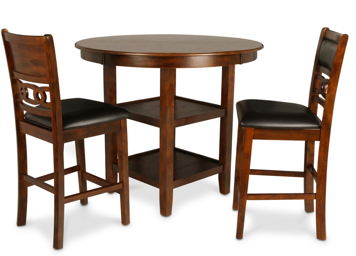 LABONZ Cherry 42" Wide Counter Height Table