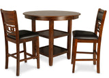 LABONZ Cherry 42" Wide Counter Height Table