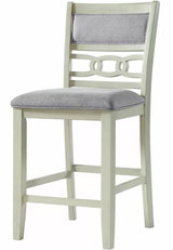 LABONZ Off-White 5 Piece Counter Height Set