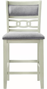 LABONZ Off-White Counter Height Chair