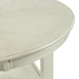 LABONZ Off-White 42" Wide Counter Height Table