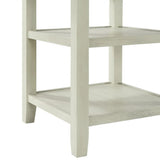 LABONZ Off-White 42" Wide Counter Height Table
