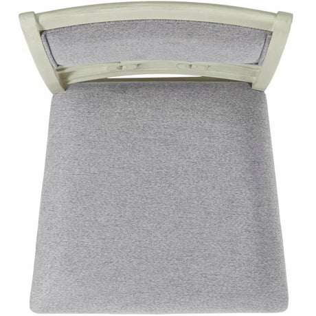 LABONZ Off-White Counter Height Chair