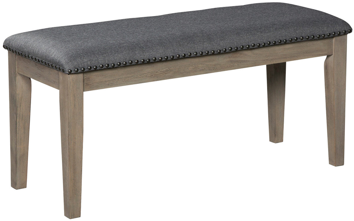 LACHLAN 6 Piece Dining Set with Bench