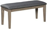 LACHLAN 6 Piece Dining Set with Bench