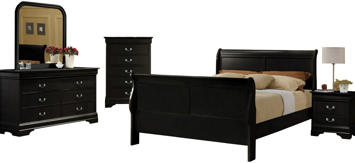 Lafayette Black Bed